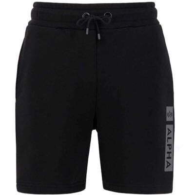 Alpha Industries Alpha Pp Korta Shorts För Män Black Alpha Industries Alpha Pp Korta Shorts För Män Black
