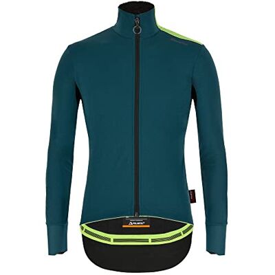 Santini Herr Vega Xtreme-Giubbino Invernale Per La Massima Protezione Dagli Eventi Atmosferici jacka, TE, XS, Te, XS Santini Herr Vega Xtreme-Giubbino Invernale Per La Massima Protezione Dagli Eventi Atmosferici jacka, TE, XS, Te, XS