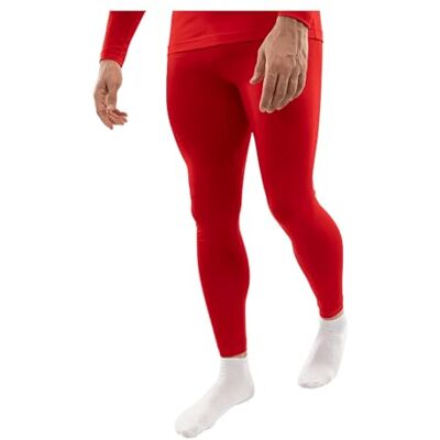JAKO Unisex långa tights funktion, röd, XXL JAKO Unisex långa tights funktion, röd, XXL