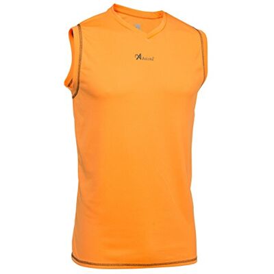 Asioka Unisex 184/17 baskettröja utan ärmar, orange, XL Asioka Unisex 184/17 baskettröja utan ärmar, orange, XL