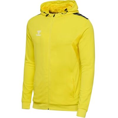 hummel HmlAutentisk Pl Zip huvtröja män multisport med dragkedja återvunnet tyg hummel HmlAutentisk Pl Zip huvtröja män multisport med dragkedja återvunnet tyg
