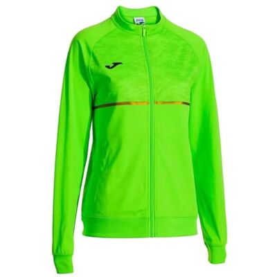 Joma Sportjacka med dragkedja för kvinnor, XXS-XL, lätt med fickor och raglanärmar för träning och fritid, Record III Joma Sportjacka med dragkedja för kvinnor, XXS-XL, lätt med fickor och raglanärmar för träning och fritid, Record III