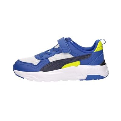 PUMA Trinity 2 Lt AC+ PS Basket, grå fjäder marinblå kunglig safir, 32 EU, marinblå kunglig safir grå fjäder, 32 EU PUMA Trinity 2 Lt AC+ PS Basket, grå fjäder marinblå kunglig safir, 32 EU, marinblå kunglig safir grå fjäder, 32 EU