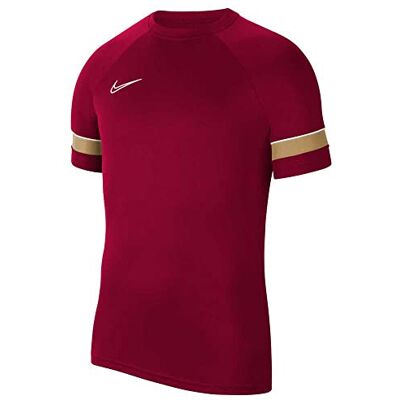 NIKE Herr Academy 21 träning topp t-shirt Team röd/vit/jersey guld/vit XL NIKE Herr Academy 21 träning topp t-shirt Team röd/vit/jersey guld/vit XL