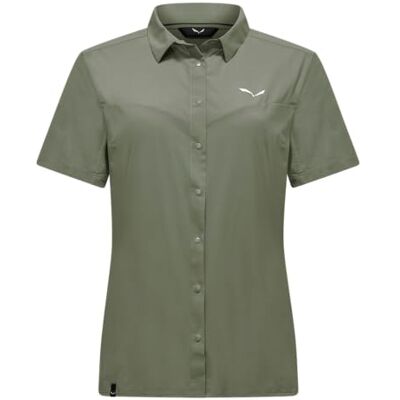 Salewa PUEZ S/S tröja W, M, blekgrön Salewa PUEZ S/S tröja W, M, blekgrön