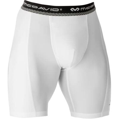 McDavid modern kompressionsshorts, Vitt, Adult: Large McDavid modern kompressionsshorts, Vitt, Adult: Large