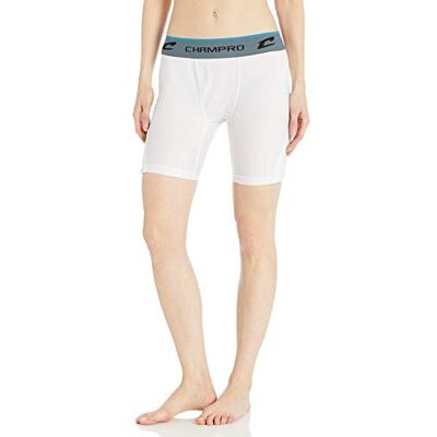 Champro BPS16WWXS väderkvarn glidande kort polyester/spandex, vit, X-small Champro BPS16WWXS väderkvarn glidande kort polyester/spandex, vit, X-small