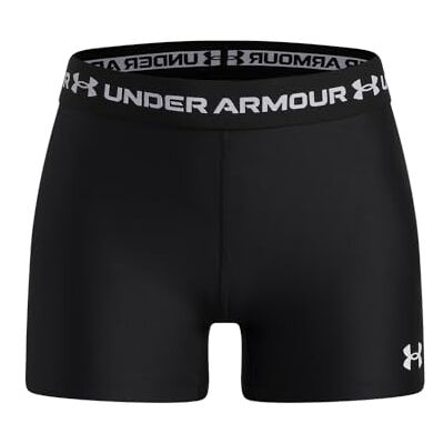 Under Armour HeatGear Shorty Svart/Vit YSM, Svart/vit, 86 Under Armour HeatGear Shorty Svart/Vit YSM, Svart/vit, 86
