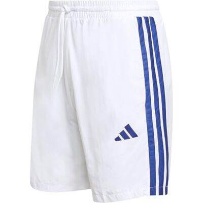 adidas Mezczyzni ESSENTIALS THREE STRIPES CHELSEA WOVEN SHORT, white/mystery ink/mystery ink/mystery ink, 3XL adidas Mezczyzni ESSENTIALS THREE STRIPES CHELSEA WOVEN SHORT, white/mystery ink/mystery ink/mystery ink, 3XL