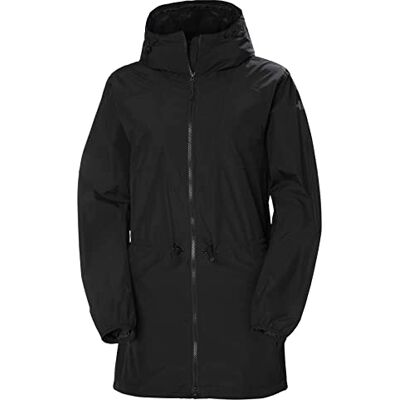 Helly Hansen W Essence Mid Regnrock M Svart Helly Hansen W Essence Mid Regnrock M Svart