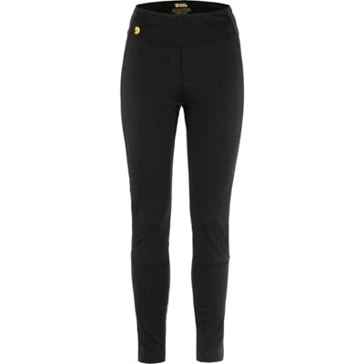 Fjällräven Damer bergdagar Merino 190 LJ kompressionsbyxor, svart, L Fjällräven Damer bergdagar Merino 190 LJ kompressionsbyxor, svart, L