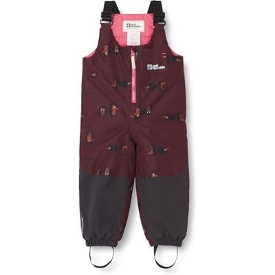 Jack Wolfskin Gleely 2L Ins Print Bib K vandringsbyxor, Boysenberry 51, 128 unisex-barn Jack Wolfskin Gleely 2L Ins Print Bib K vandringsbyxor, Boysenberry 51, 128 unisex-barn