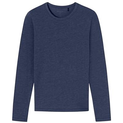 Schiesser Unisex långärmad tröja, aktiva underkläder, Mörkblå_181852, 104 cm Schiesser Unisex långärmad tröja, aktiva underkläder, Mörkblå_181852, 104 cm
