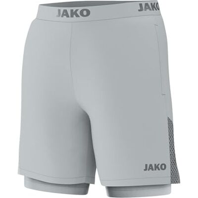 Jako 2-i-1 short power 6276-522 Grå Small Male - Shorts Jako 2-i-1 short power 6276-522 Grå Small Male - Shorts