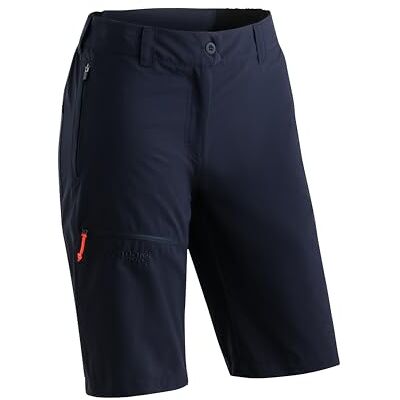 Maier Sports Lulaka Bermuda Loop, korta damvandringsbyxor, vattenavvisande bermuda för vandring och vandring, PFC-fri, mSTRETCH pro 2 och Dryprotec Maier Sports Lulaka Bermuda Loop, korta damvandringsbyxor, vattenavvisande bermuda för vandring och vandring, PFC-fri, mSTRETCH pro 2 och Dryprotec