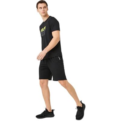 Koton män basic sportshorts dragsko ficka detaljerad, Svart (999), S Koton män basic sportshorts dragsko ficka detaljerad, Svart (999), S