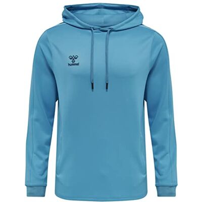 hummel Hmlcore Xk poly huvtröja träningsdräkt blandad, Blå Donau, S hummel Hmlcore Xk poly huvtröja träningsdräkt blandad, Blå Donau, S