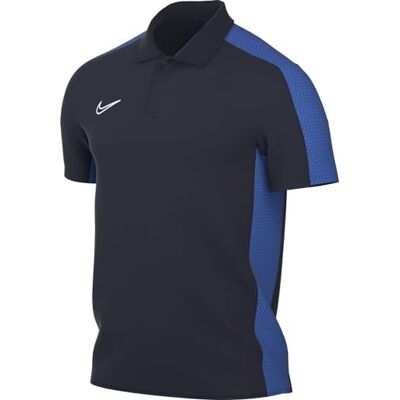 NIKE M Nk Df Acd23 Polo Ss kortärmad pikétröja, Obsidian/kungligt blå/vit, M NIKE M Nk Df Acd23 Polo Ss kortärmad pikétröja, Obsidian/kungligt blå/vit, M