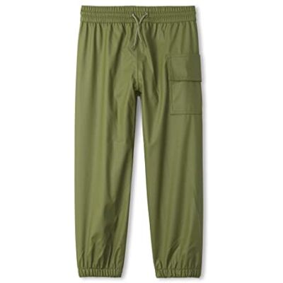 Hatley unisex barn stänk regnbyxor byxor, Skogsgrön, 7 år Hatley unisex barn stänk regnbyxor byxor, Skogsgrön, 7 år