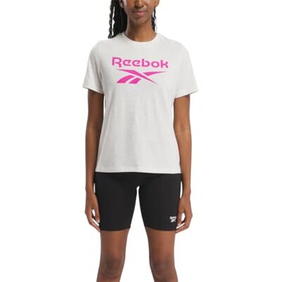 Reebok Identity Big Logo T-tröja, Krom, XXS Reebok Identity Big Logo T-tröja, Krom, XXS