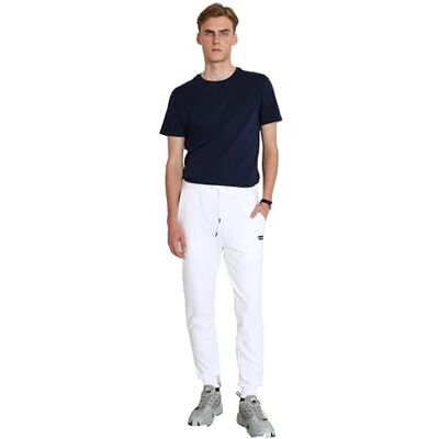 Carlheim Men's Everyday Comfort Joel Sweatpants, White, Small Carlheim Men's Everyday Comfort Joel Sweatpants, White, Small