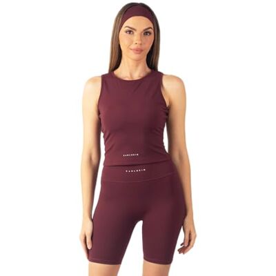 Carlheim Women's Serenita Active Collection Tank top, Burgundy, Large Carlheim Women's Serenita Active Collection Tank top, Burgundy, Large