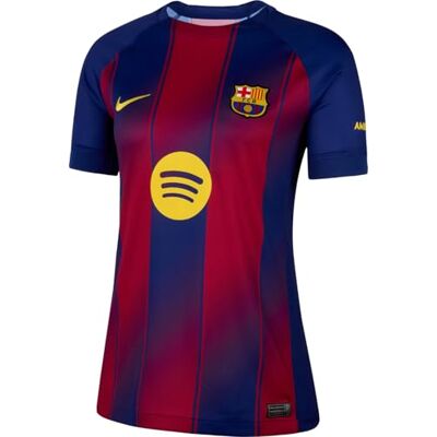 NIKE FC Barcelona 2025/26 Stadium Home replika fotbollströja med Dri-FIT-teknik för kvinnor, HJ5095 NIKE FC Barcelona 2025/26 Stadium Home replika fotbollströja med Dri-FIT-teknik för kvinnor, HJ5095
