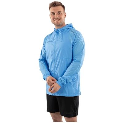 JAKO Unisex lättviktsjacka Light Flow, skyblue, XXL JAKO Unisex lättviktsjacka Light Flow, skyblue, XXL