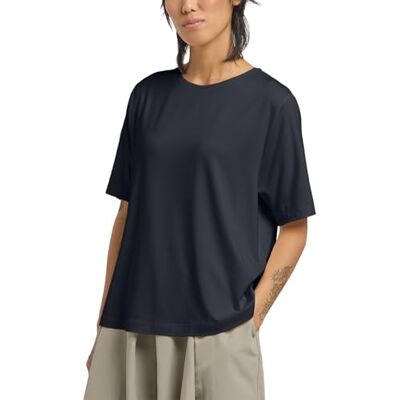 Jack Wolfskin dam resa T W t-shirt, mörk marinblå ljung, XS, Mörk marinblå ljung, XS Jack Wolfskin dam resa T W t-shirt, mörk marinblå ljung, XS, Mörk marinblå ljung, XS