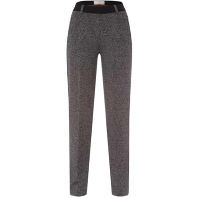 RAPHAELA by Brax dam Lillyth fin tweed jersey klassiska byxor, 08 anthra, 38W / 30L RAPHAELA by Brax dam Lillyth fin tweed jersey klassiska byxor, 08 anthra, 38W / 30L