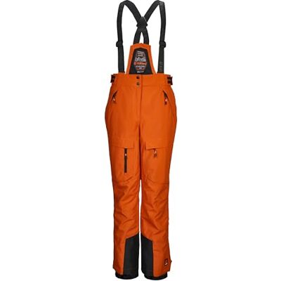 Killtec Skidbyxor/funktionella byxor för pojkar med dragkedja på overall, snöfall och kantskydd KSW 204 BYS SKI PNTS, rost, 128, 43471-000 Killtec Skidbyxor/funktionella byxor för pojkar med dragkedja på overall, snöfall och kantskydd KSW 204 BYS SKI PNTS, rost, 128, 43471-000