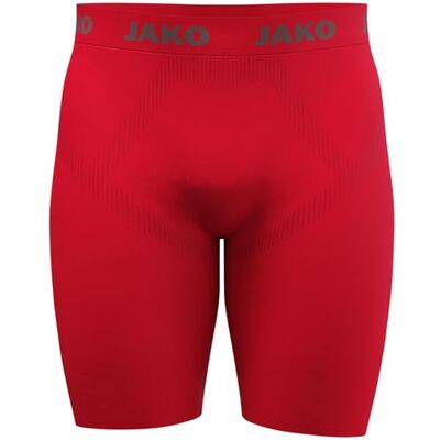 JAKO Unisex korta tights sömlös, röd, L JAKO Unisex korta tights sömlös, röd, L