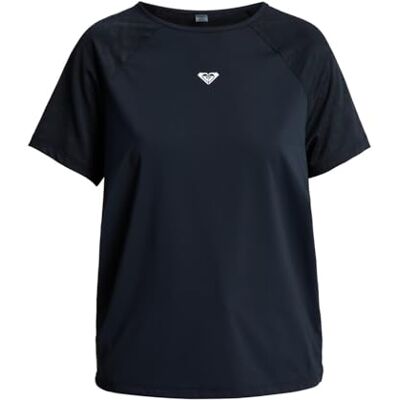 Roxy Kortärmad Move Free Mesh Tee Black XS Roxy Kortärmad Move Free Mesh Tee Black XS