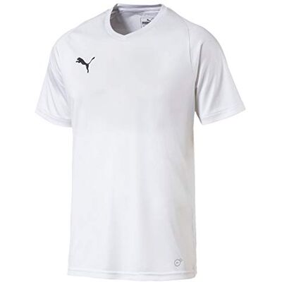 PUMA Herr League Jersey Core Jersey Vit vit svart L PUMA Herr League Jersey Core Jersey Vit vit svart L