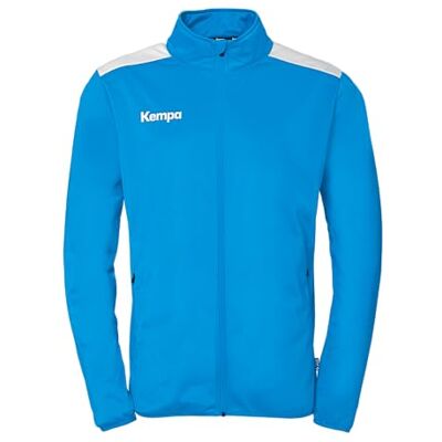 Kempa uhlsport Handboll Emotion 27 poly jacka sportjacka träningsjacka gå ut jacka för män och pojkar – utan huva med fickor med dragkedja Kempa uhlsport Handboll Emotion 27 poly jacka sportjacka träningsjacka gå ut jacka för män och pojkar – utan huva med fickor med dragkedja