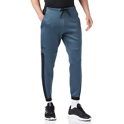 Under Armour Mäns ostoppbara rörliga byxor Grå Tråd/svart (073) XL Under Armour Mäns ostoppbara rörliga byxor Grå Tråd/svart (073) XL