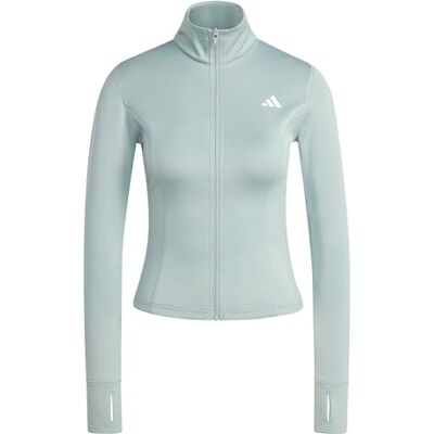 adidas Kobiety Workout Essentials Zip Through Jacket, Wonder Sage, XXS adidas Kobiety Workout Essentials Zip Through Jacket, Wonder Sage, XXS