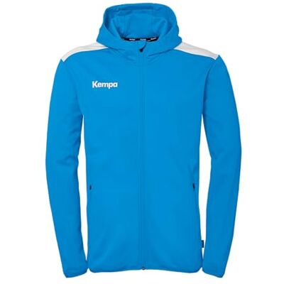 Kempa uhlsport Handboll Emotion 27 huvjacka sportjacka för män och pojkar med fodrad huva – fleece på insidan – med fickor med dragkedja Kempa uhlsport Handboll Emotion 27 huvjacka sportjacka för män och pojkar med fodrad huva – fleece på insidan – med fickor med dragkedja