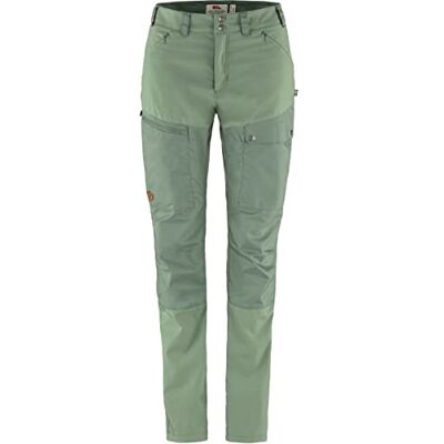 Fjällräven Dam Abisko Midsummer TRS W Reg byxor, grön (Jade Green-Patina Green), 46 Fjällräven Dam Abisko Midsummer TRS W Reg byxor, grön (Jade Green-Patina Green), 46