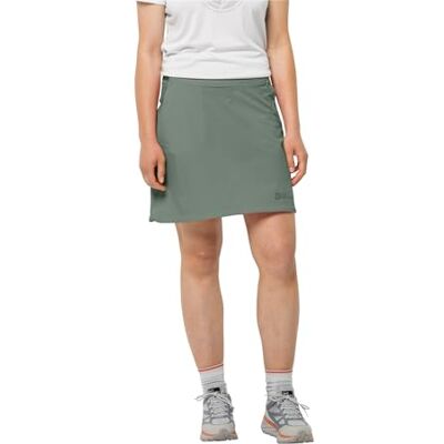 Jack Wolfskin Dam Hilltop Trail Skort W kjol, Picnic Green, 34, Picnic Green, 34 Jack Wolfskin Dam Hilltop Trail Skort W kjol, Picnic Green, 34, Picnic Green, 34