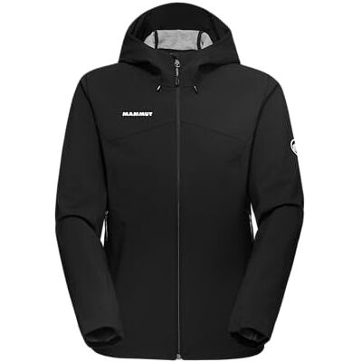 Mammut Outdoor SO jacka med huva Kvinnor svart L Mammut Outdoor SO jacka med huva Kvinnor svart L
