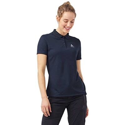 Odlo Dam F-Dry pikétröja, mörk safir, XL Odlo Dam F-Dry pikétröja, mörk safir, XL