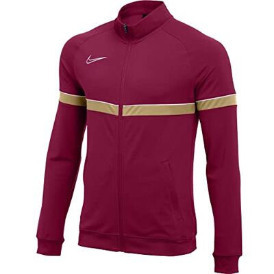 NIKE Pojkar Y Nk Dry Acd21 Trk Jkt K träningsjacka Team röd/vit/jersey guld/vit 158-170 NIKE Pojkar Y Nk Dry Acd21 Trk Jkt K träningsjacka Team röd/vit/jersey guld/vit 158-170
