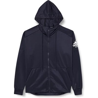 adidas Unisex barn tracksuit jacka combat sports träningsjacka, blåvit, S EU adidas Unisex barn tracksuit jacka combat sports träningsjacka, blåvit, S EU