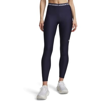 Under Armour UA HeatGear Legging – midnatt marinblå/vit – LG, Midnatt marinblå/vit, L Under Armour UA HeatGear Legging – midnatt marinblå/vit – LG, Midnatt marinblå/vit, L