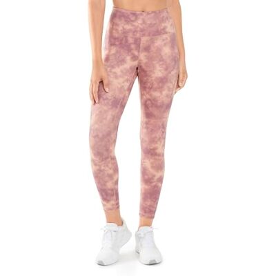 Danskin Dam tonal slips dye leggings, Rosa kvarts tonal, XL Danskin Dam tonal slips dye leggings, Rosa kvarts tonal, XL