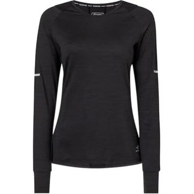 ENERGETICS Evii Långärmad tröja Melange/Black/Black XL ENERGETICS Evii Långärmad tröja Melange/Black/Black XL