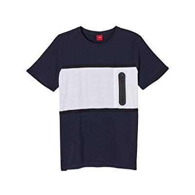 s.Oliver T-shirt för pojkar, Mörkblå, 164 cm s.Oliver T-shirt för pojkar, Mörkblå, 164 cm
