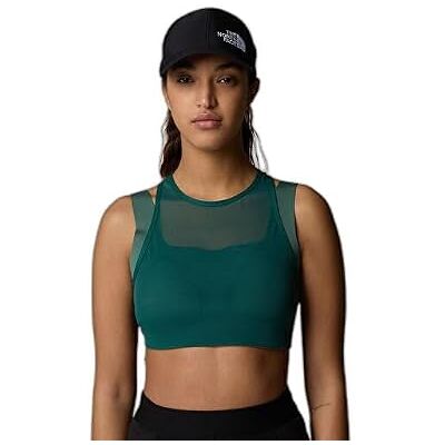 THE NORTH FACE Refina Double-Layer Sport-BH för kvinnor Deep Nori S THE NORTH FACE Refina Double-Layer Sport-BH för kvinnor Deep Nori S