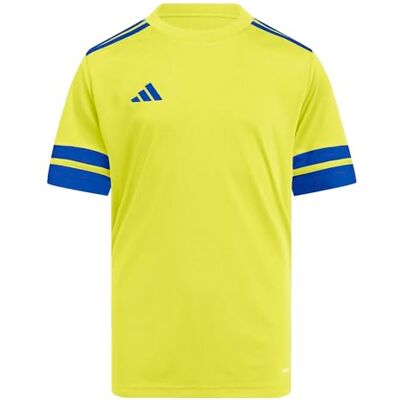 adidas unisex barn Squadra25 Jersey Short Sleeve Kids Shirt, team yellow/team royal blue, 7-8 Years adidas unisex barn Squadra25 Jersey Short Sleeve Kids Shirt, team yellow/team royal blue, 7-8 Years